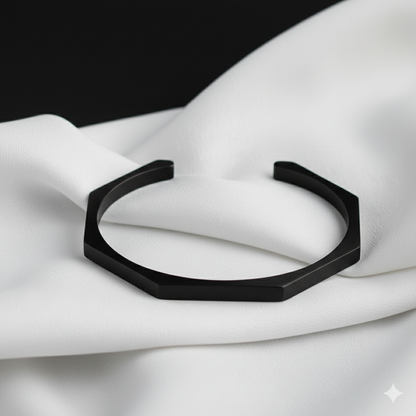 Hexa Cuff Bangle